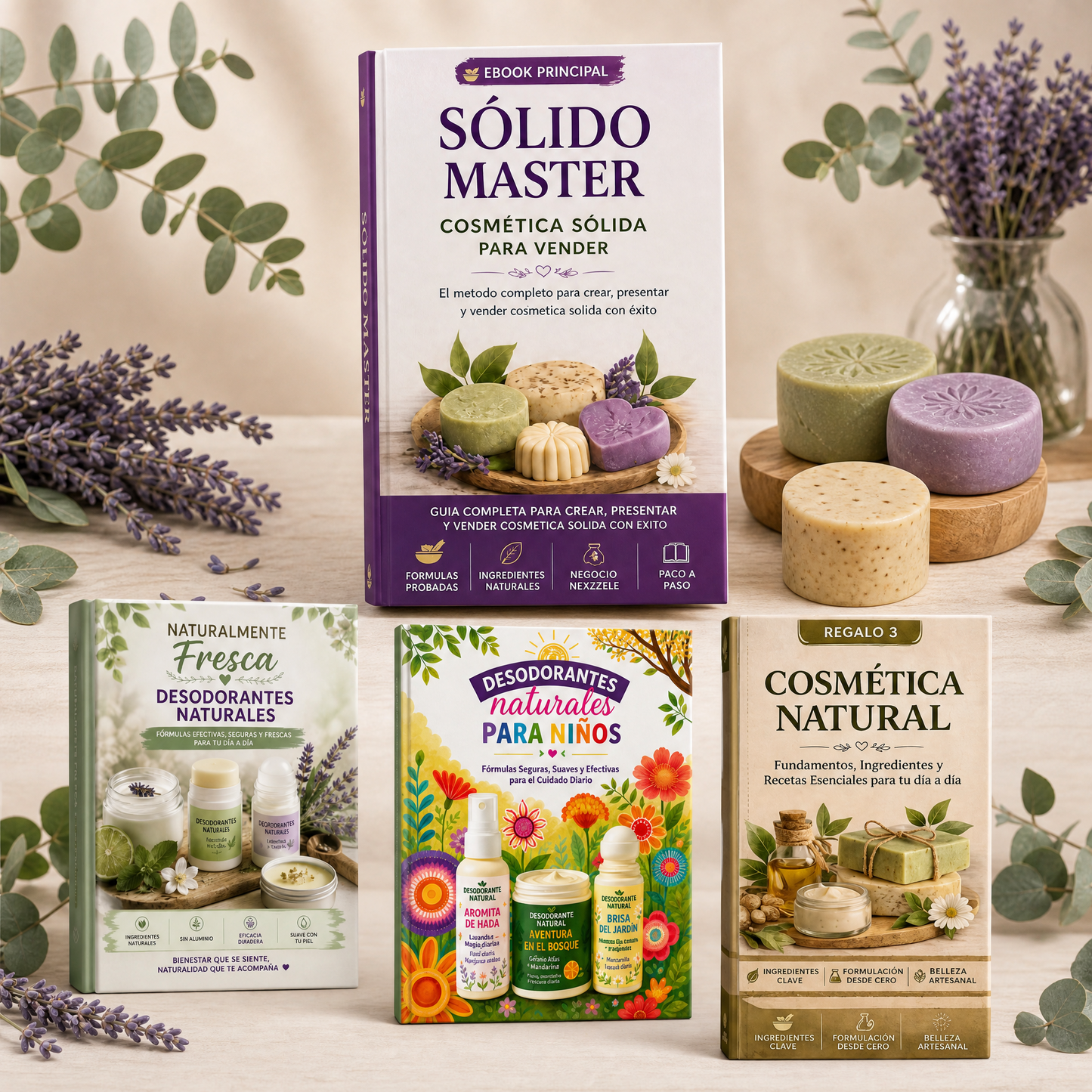 solido master: crea cosmetica solida para vender